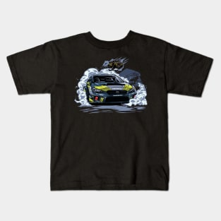 nitro rally cross car Kids T-Shirt